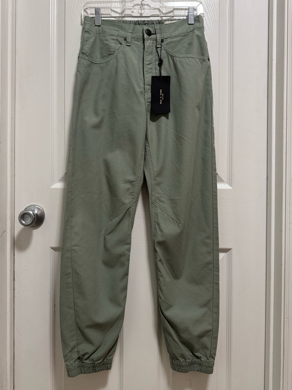 NWT Rag & Bone Women’s Engineered Jogger in Green size 26